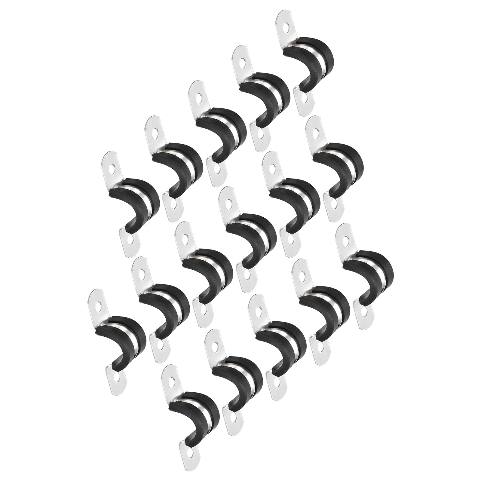 TOP-VIGOR 30Pcs 12mm(1/2") Cable Clamp