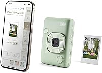 Vista 6 de Fujifilm INSTAX Mini LIPLAY Hybrid Instant Camera - Matcha Green