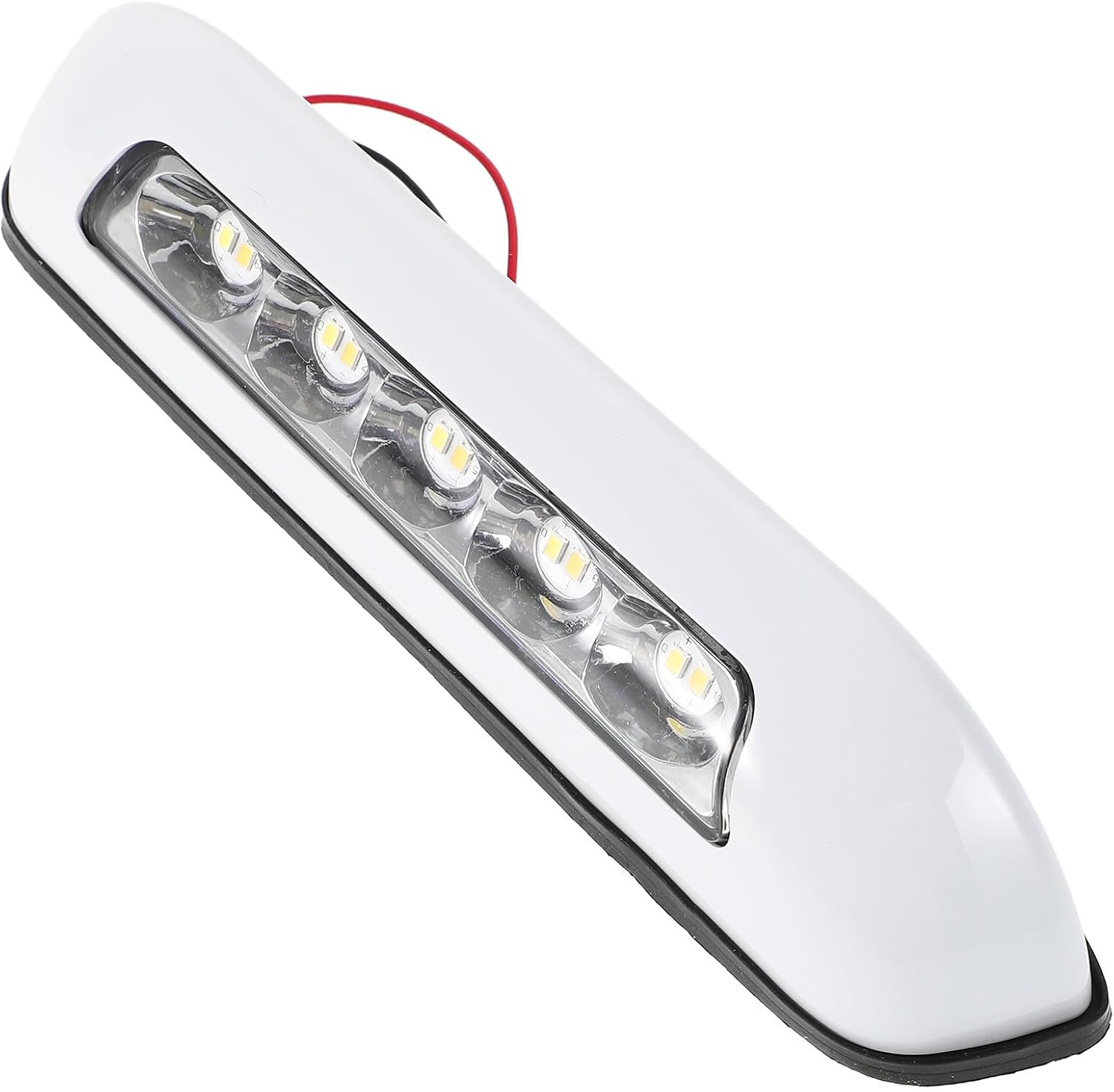 Waterproof Rv Outdoor Light for Trailer and Camper Awning with Voltage Stabilized Led, White Pp Material Portable Awning Light for Rv Modifications and Outdoor Use