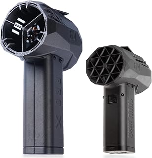 Mini Car Dryer Air Blower, 1500G Thrust & 220MPH Powerful Turbo Dryer Blower for Cars, Speeds Adjustment, 16000mAh Electric Cordless Leaf Blower for Patio Cleaning, Snow Blowing