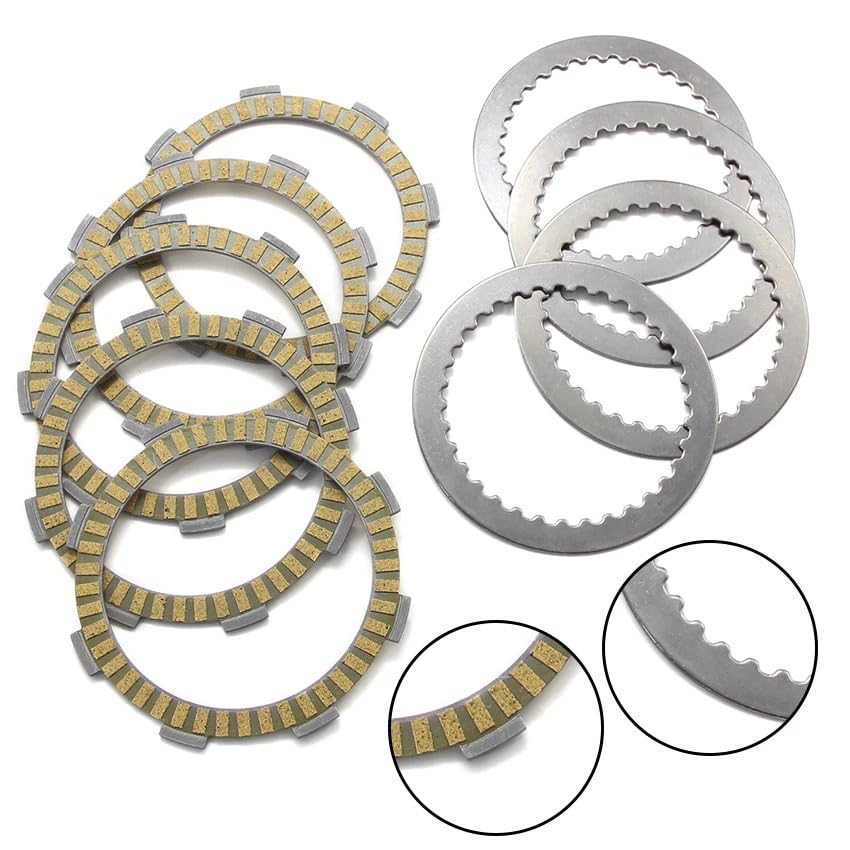 Disques d'embrayage à friction haute endurance pour CB125F