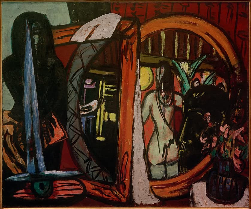 Impression d'art Max Beckmann pour créer une ambiance atelier d'artiste dans votre chambre