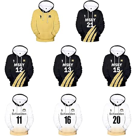 Amazon ハイキュー パーカー 長袖 Msbyブラックジャッカル Schweiden Adlers 日向翔陽 木兎光太郎 佐久早聖臣 宮侑 影山飛雄 牛島若利 星海光来 コスプレ衣装 コスチューム ジャケット ジャージ カジュアル スポーツ プルオーバフード付き Cosplay 人気アニメ 応援服 Amazon ハイキュー パーカー 長袖 Msbyブラックジャッカル Schweiden Adlers 日向翔陽 木兎光太郎 佐久早聖臣 宮侑 影山飛雄 牛島若利 星海光来 コスプレ衣装 コスチューム ジャケット ジャージ カジュアル スポーツ プルオーバフード付き Cosplay 人気アニメ 応援服