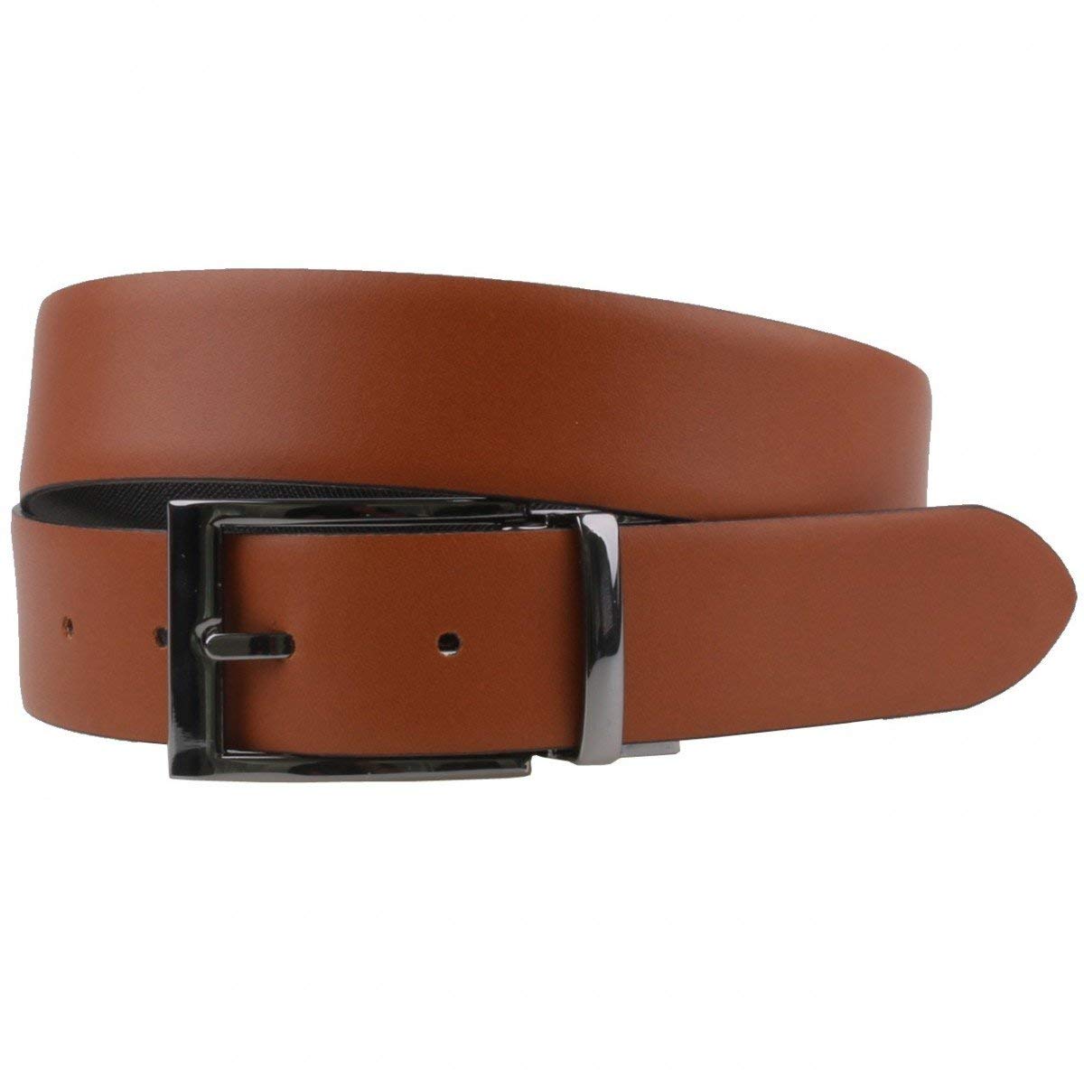 LLOYD Leder Wendegürtel 0813/05 Schwarz/Braun, Länge:85 cm