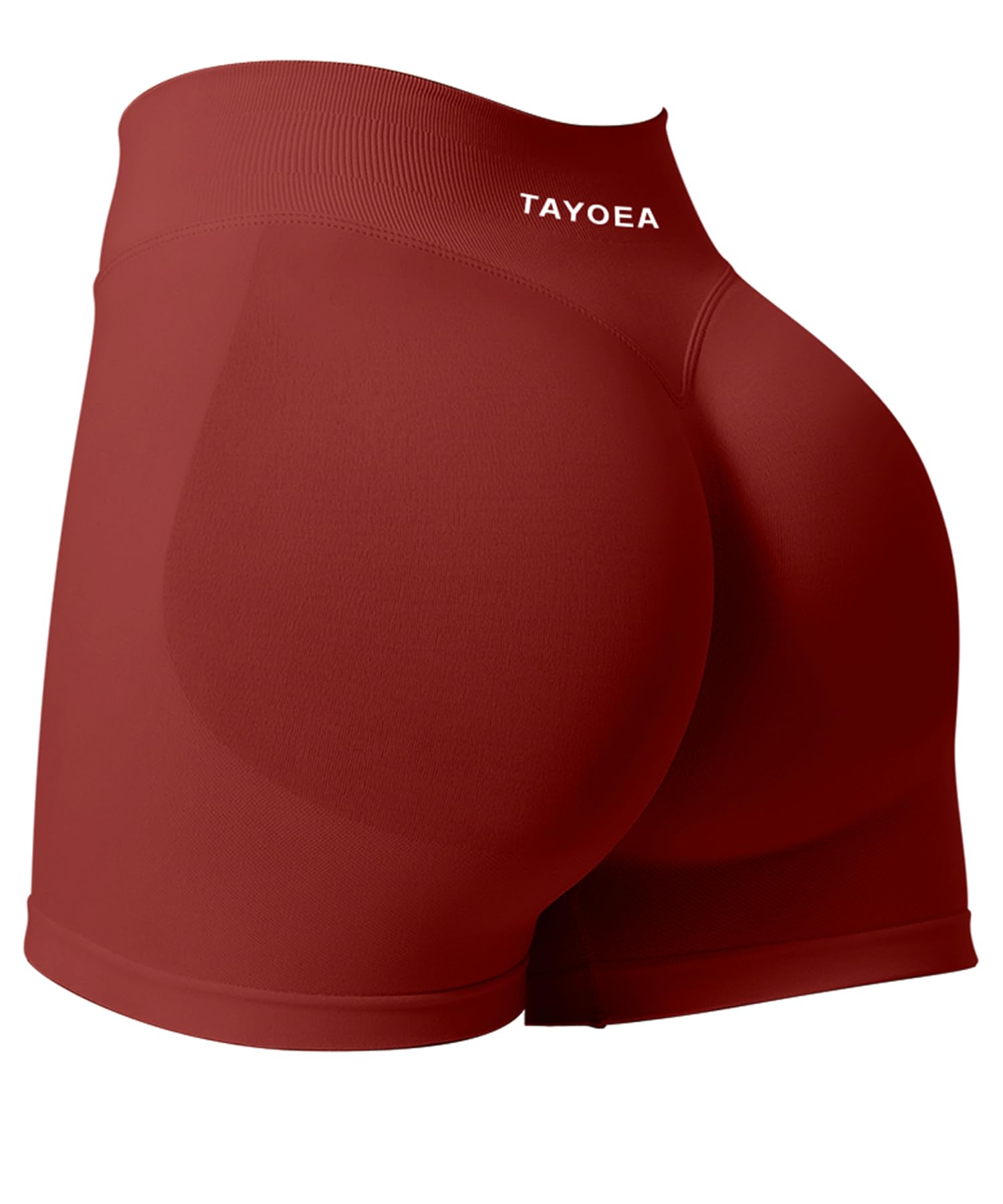TAYOEA Sport Shorts Damen Scrunch Kurze Sporthose Push Up Kurze Leggings Butt Lifting Gym Short Nahtlose Workout Radlerhose Damen