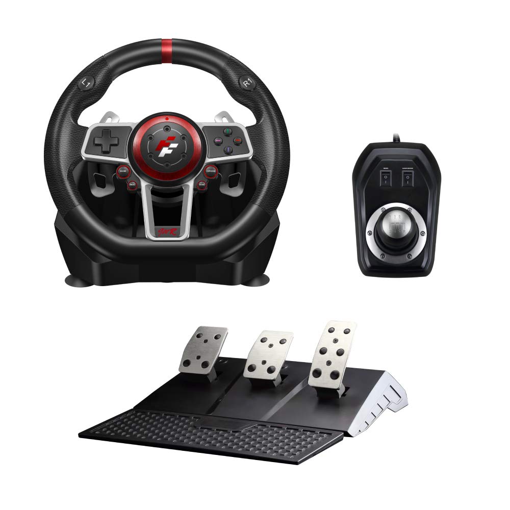 Buy Flashfire Suzuka 900R Racing Wheel Set With Clutch pedals and H ...