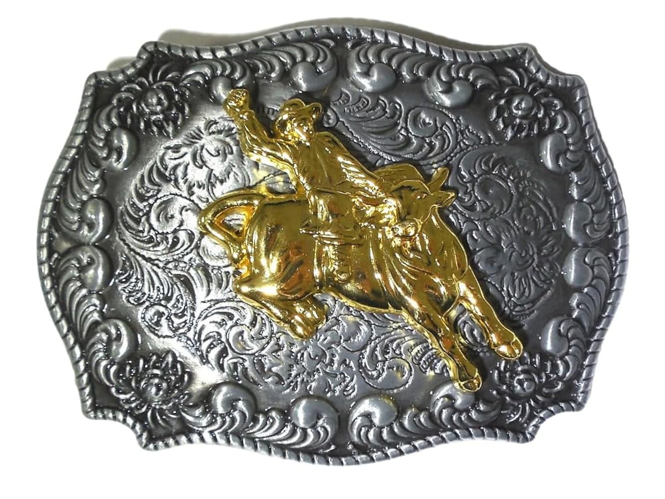 Amazon.com: WMG Western Rodeo Belt Buckle Rodeo Cowboy Horse