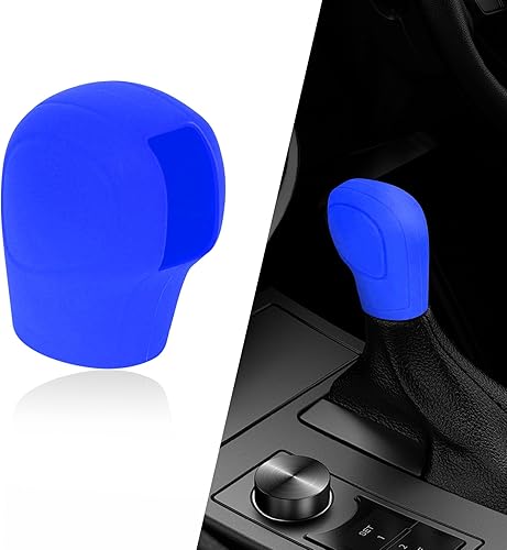 Miniatura 8 de Funda para pomo de palanca de cambios de automóvil, accesorios de protección para automóvil, cubierta de silicona para pomo de palanca de cambios