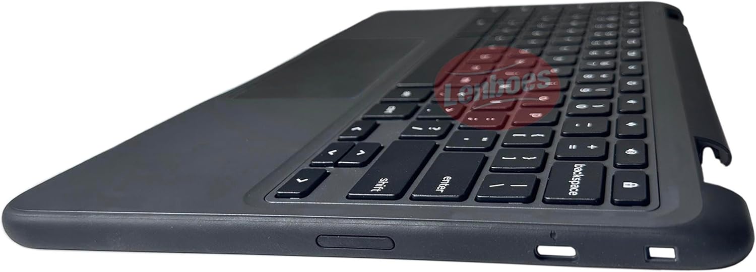 Laptop Palmrest Upper Case Top Cover C Shell with US Keyboard Touchpad Assembly Replacement for Dell Latitude 3140 04T28H 4T28H
