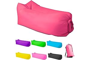 Inflatable Lounger Couch Makes Comfy Outdoor Companion