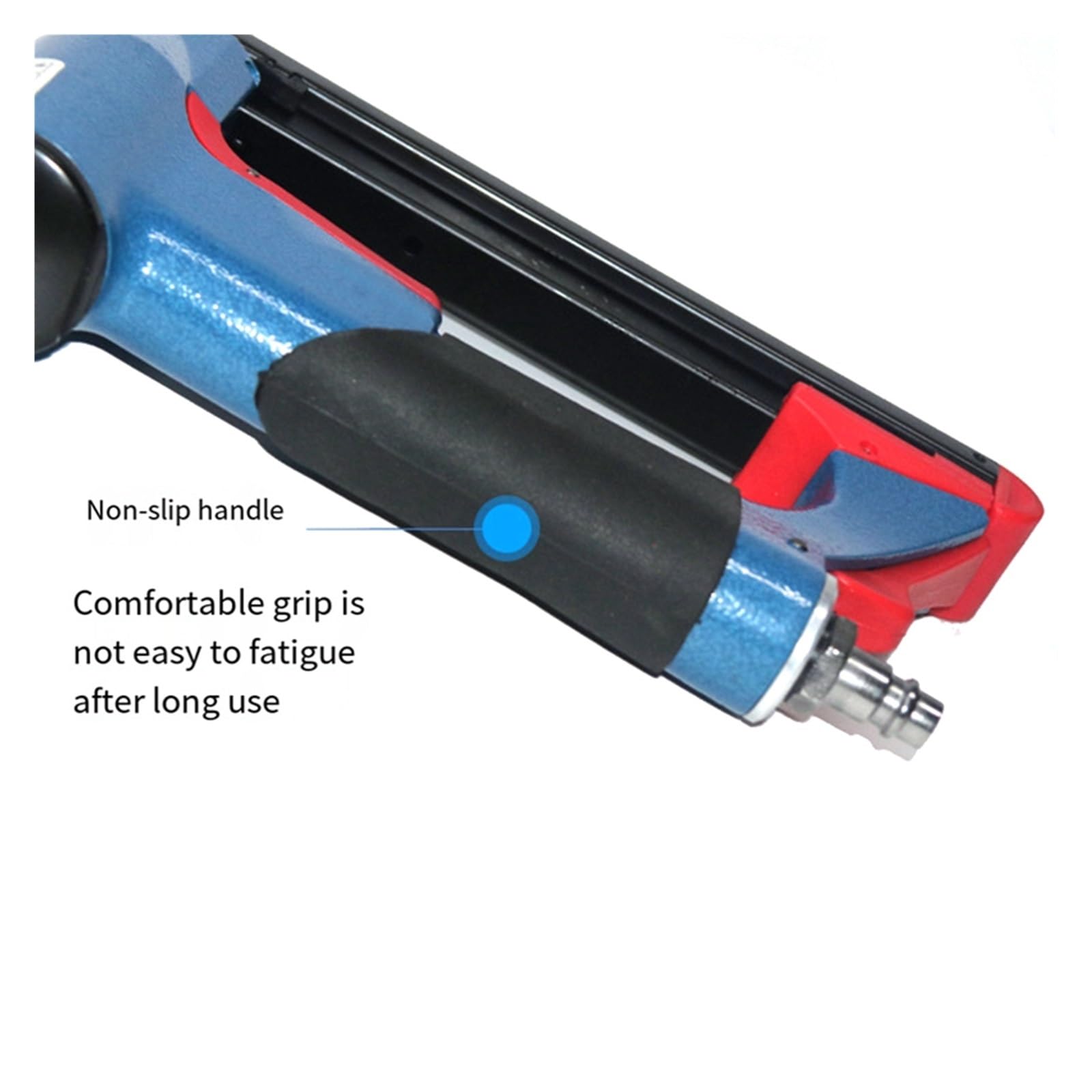 Pistola sparapunti pneumatica senza olio FS8016-B Cucitrice pneumatica Chiodatrice Cucitrice fine Strumento for mobili Chiodatrice Utensile pneumatico