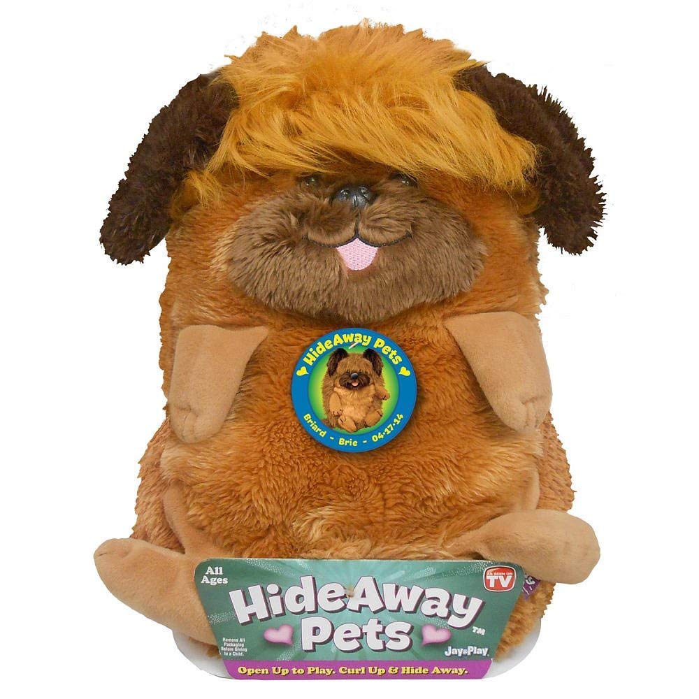 Jay at Play Hideaway Pet - Briard Sheep Dog - Unfoldable Pillow