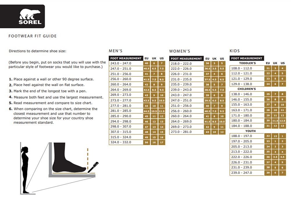 Size 6 Sorel Unisex Kid's Youth Whitney Ii Puffy Mid Wp Snow Boot