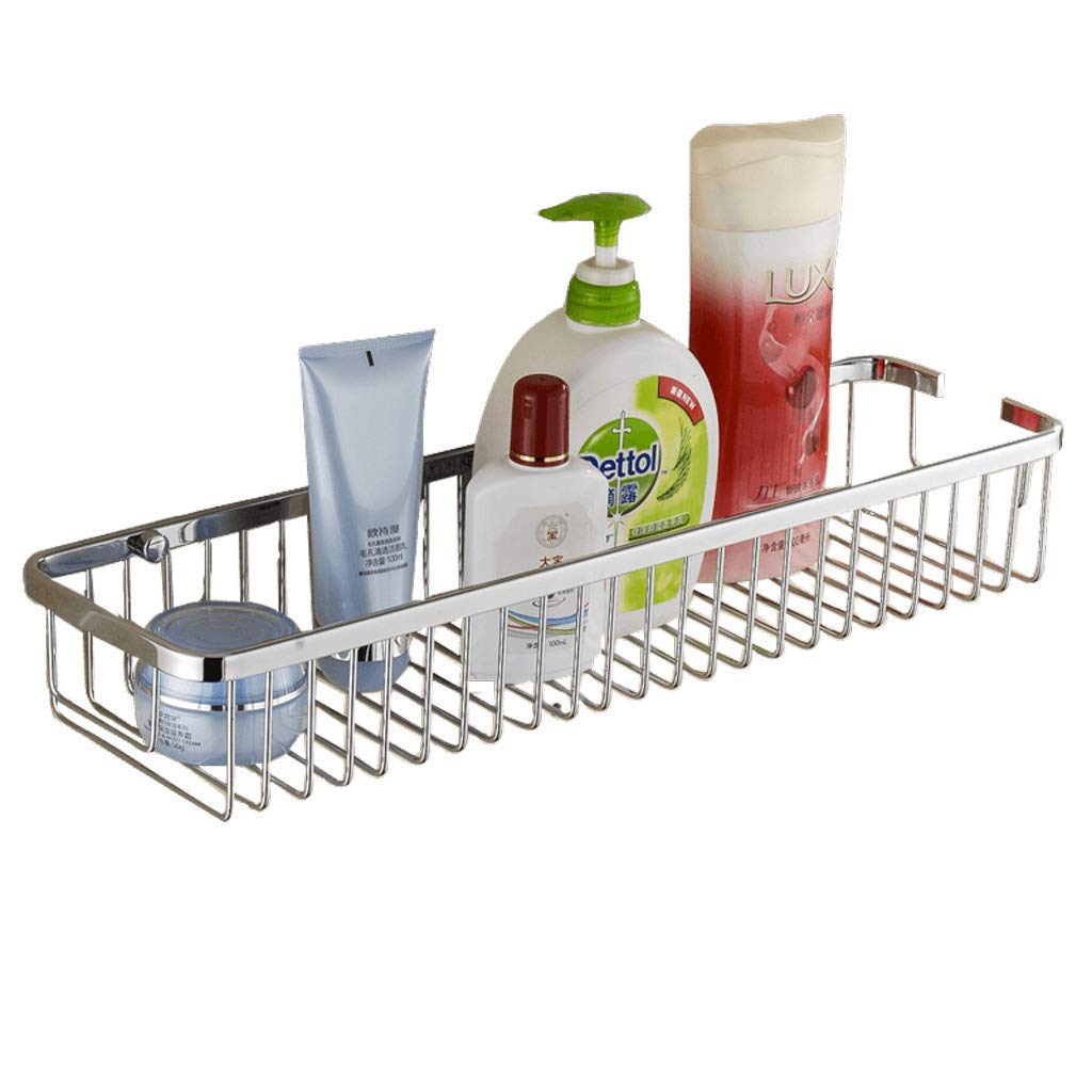 Scaffali da Bagno squisiti Scaffali da Bagno, mensola da Bagno da Cucina ad Angolo Doccia Quadrata a Uno Strato Solido Bagno griglia Bagno, 40 * 13,5 * 7 cm, 40 * 13,5 * 7 cm