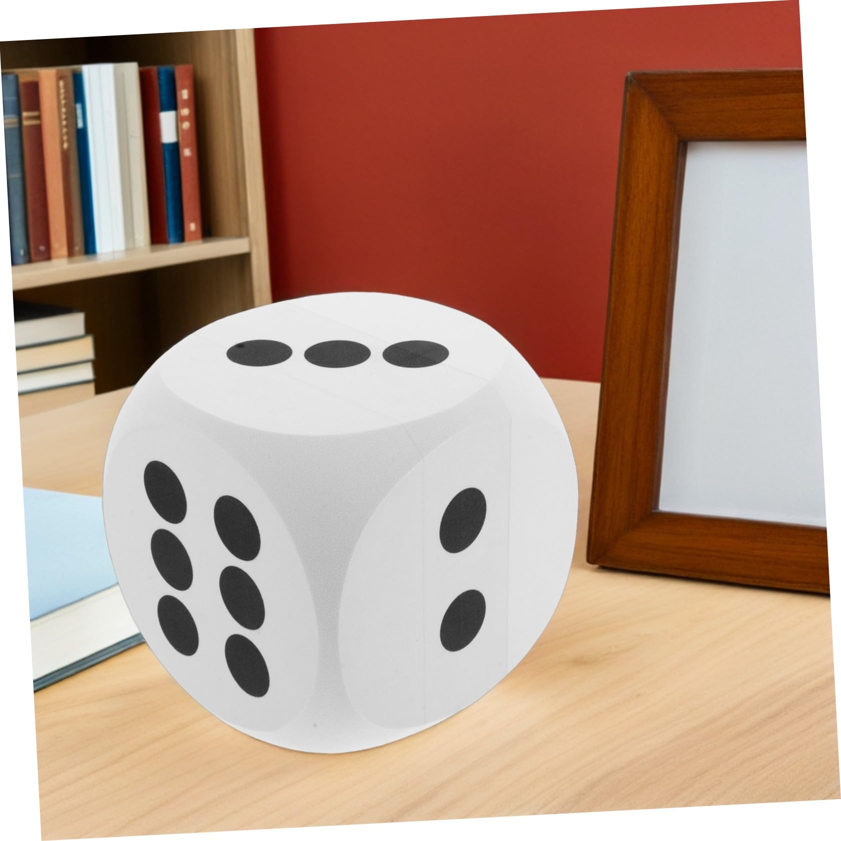 Mikinona Dado Gigante in Schiuma EVA con Bordi Arrotondati Dado Morbido Jumbo per Giochi da Tavolo Eventi e Attività Educative per Accessorio Decorativo Resistente e Sicuro