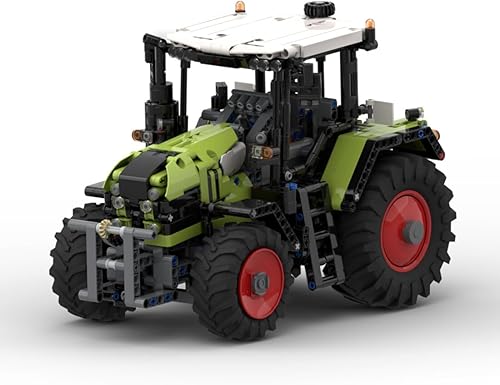 Miniatura 3 de MINDEN MOC-94474 - Juego de bloques de tractor técnico, modelo de vehículo de granja, compatible con Lego, juguete de granja de construcción para