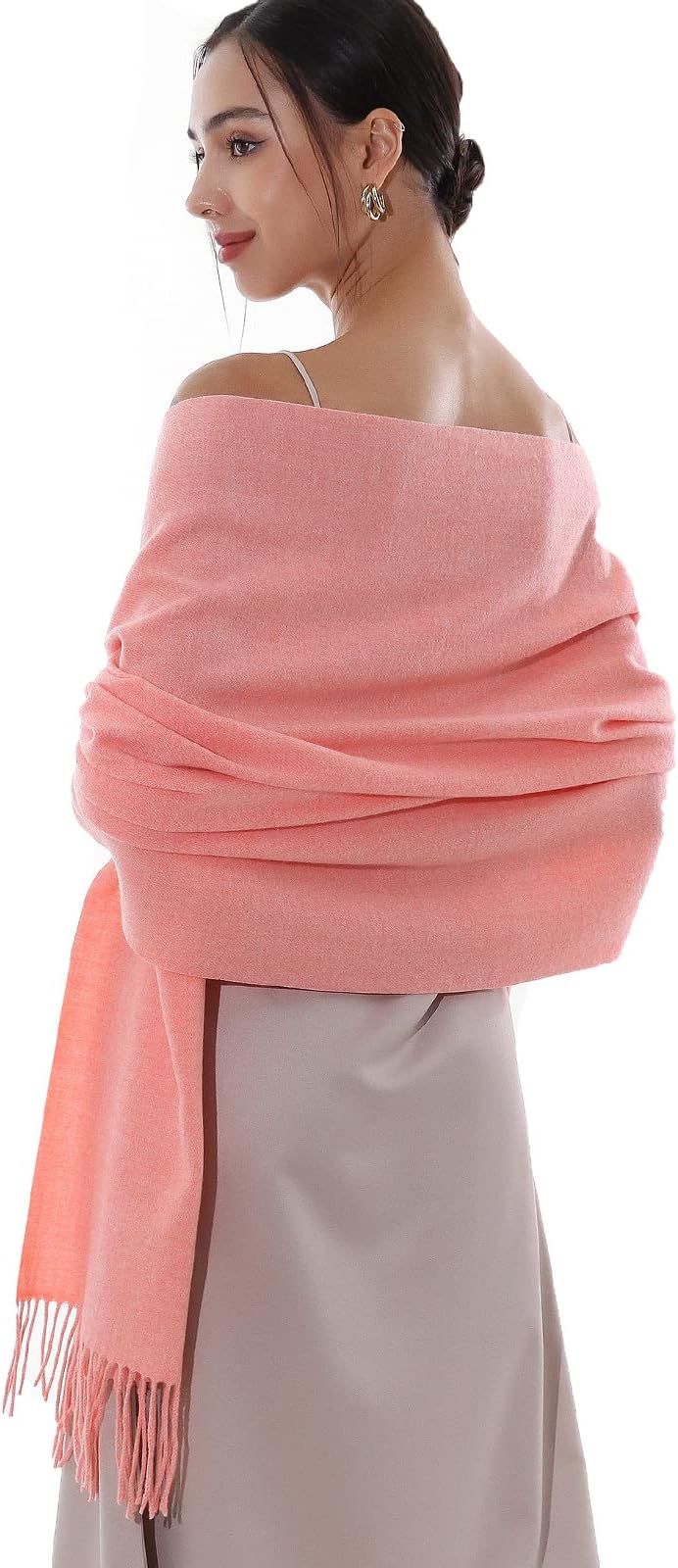 Winter Scarfs for Women Pashmina Shawls Wraps for Evening Dresses Large Warm Soft Scarves