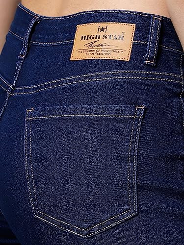 Image of HIGH Star Women's Regular Fit Mid Rise Jeans