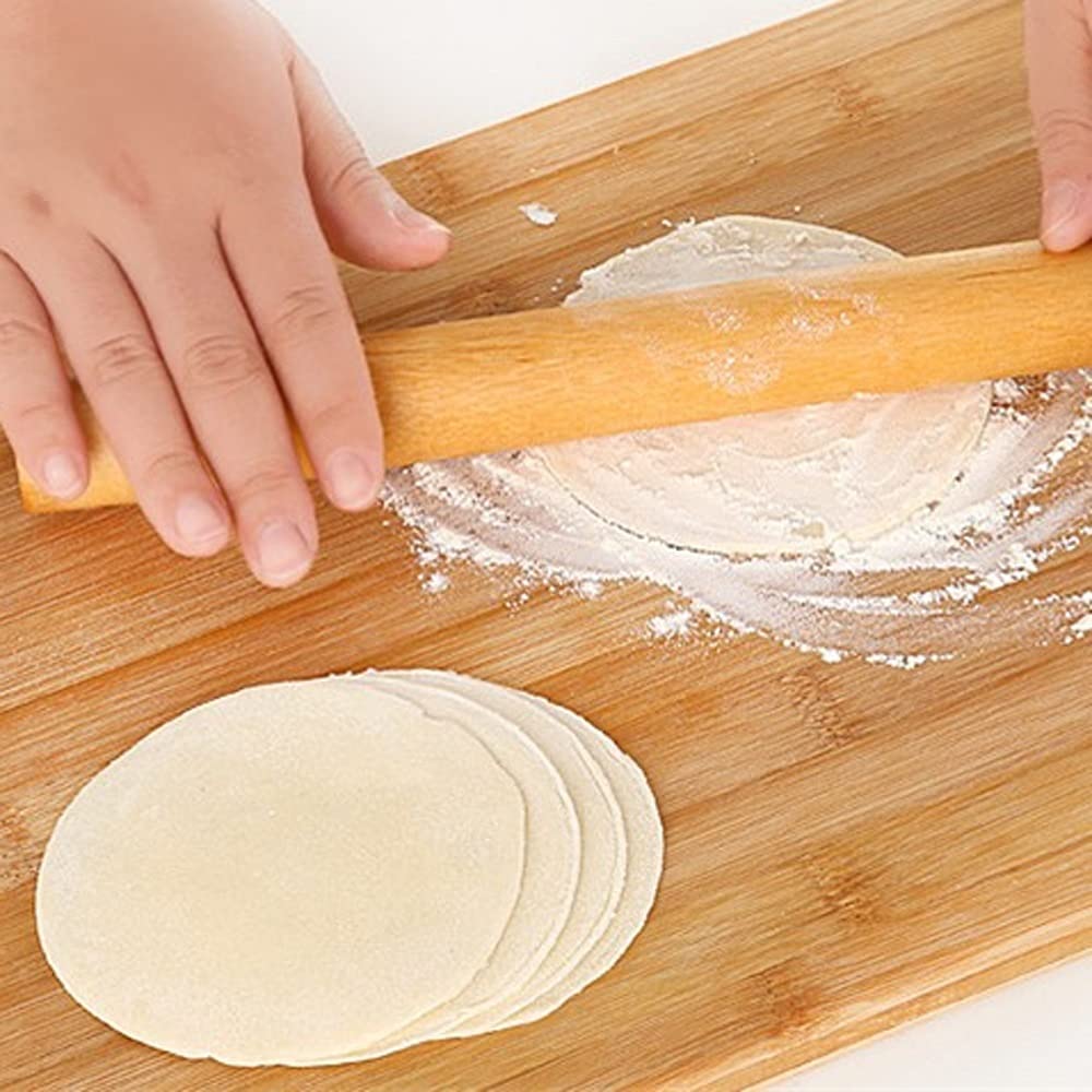 ACiyD Rodillos 2 uds., pasadores de Peal, Varilla de Madera cocida, palito de Fideos, Rodillo de Masa, Galletas, Hornear, Fondant, Galleta, Herramienta de Cocina, pastelería, Herramientas de Cocina