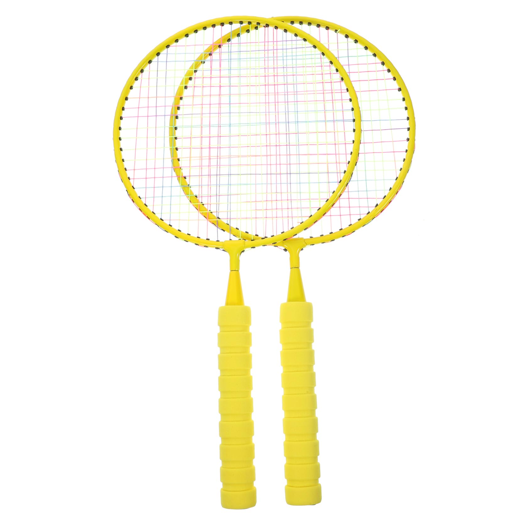SUPVOX 1Set Lightweight Badminton Rackets Kit for Ages Durable Outdoor Sports with Balls and Carry Bag Fun for Boys