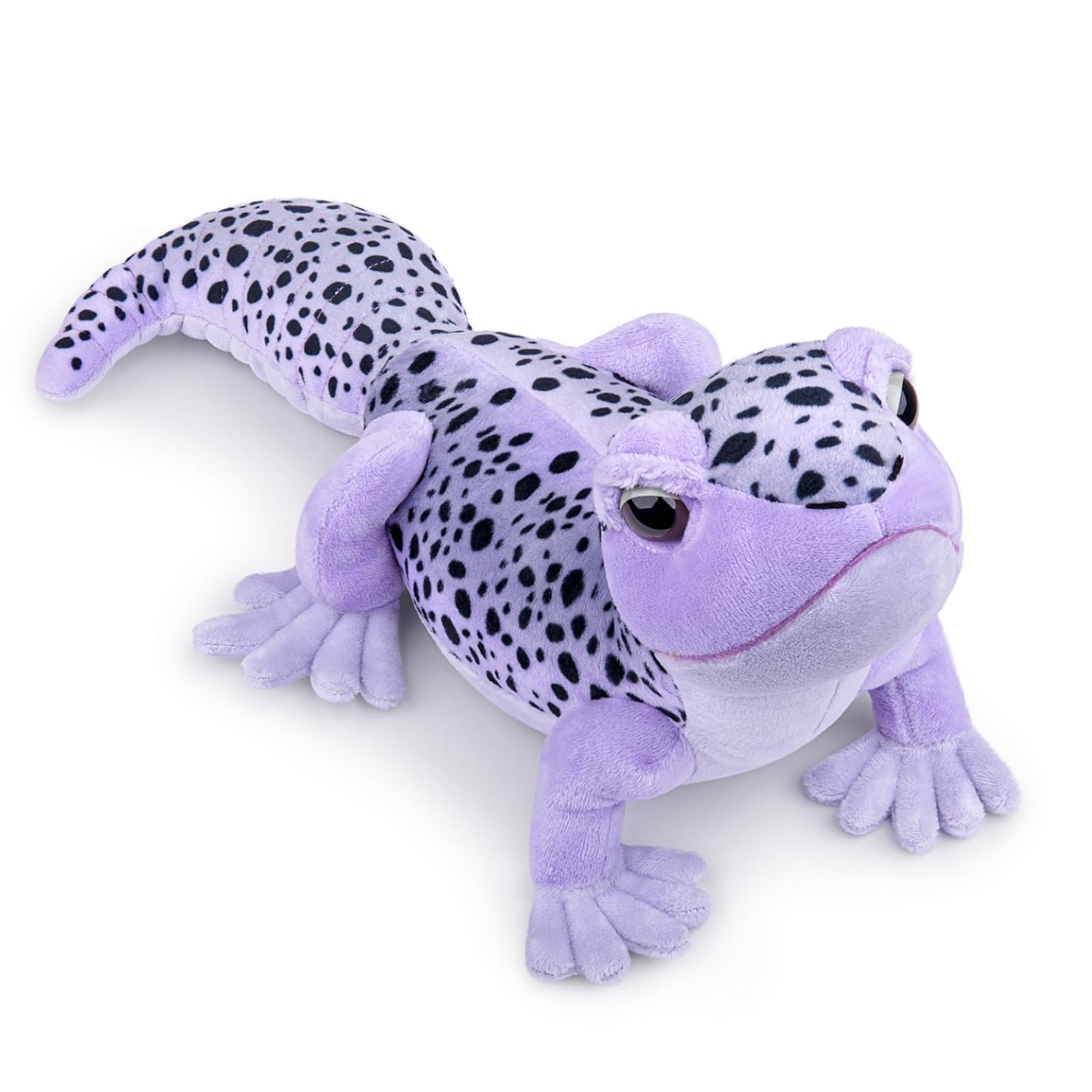 Tiny Heart Simulation Soft Gecko Lizard Plush Toy, Lifelike Leopard Gecko Soft Plush Animal Toy - Image 2