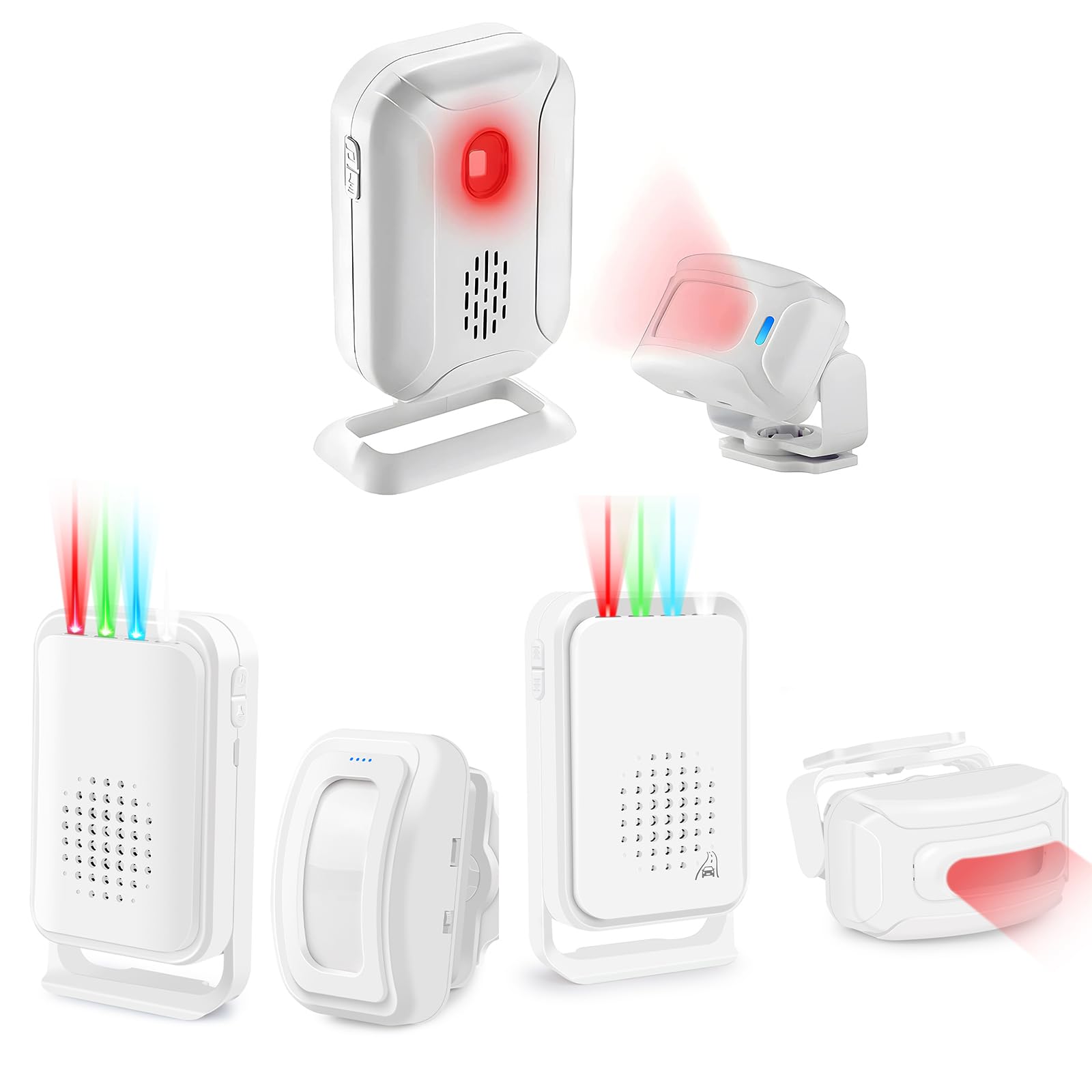 Greencycle Motion Sensor Doorbell, Door Chime for Business When Entering, Store Door Entry Bell, Motion Sensor Alarm Outdoor Waterproof, Weatherproof Motion Detector with 900FT Long Range Loud Chime