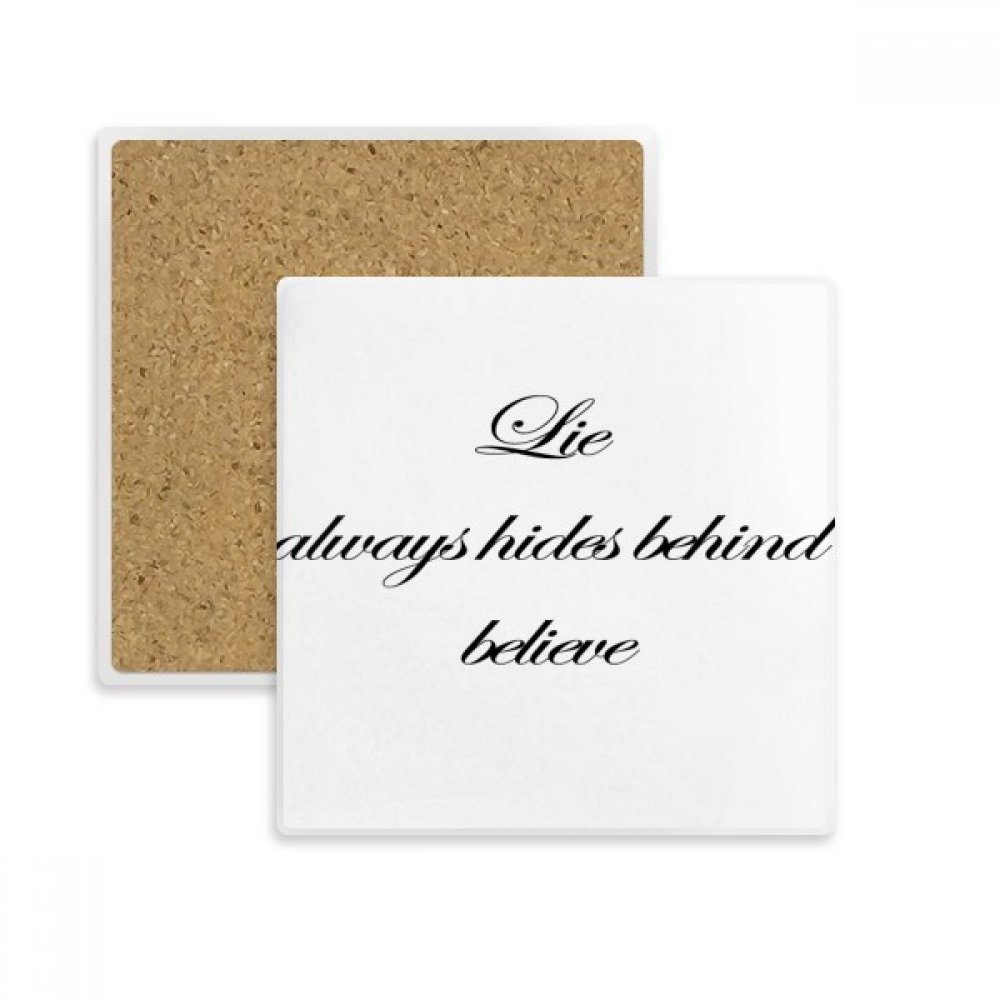 Porte absorbent pierre multicolor et coaster tasse pour table propre