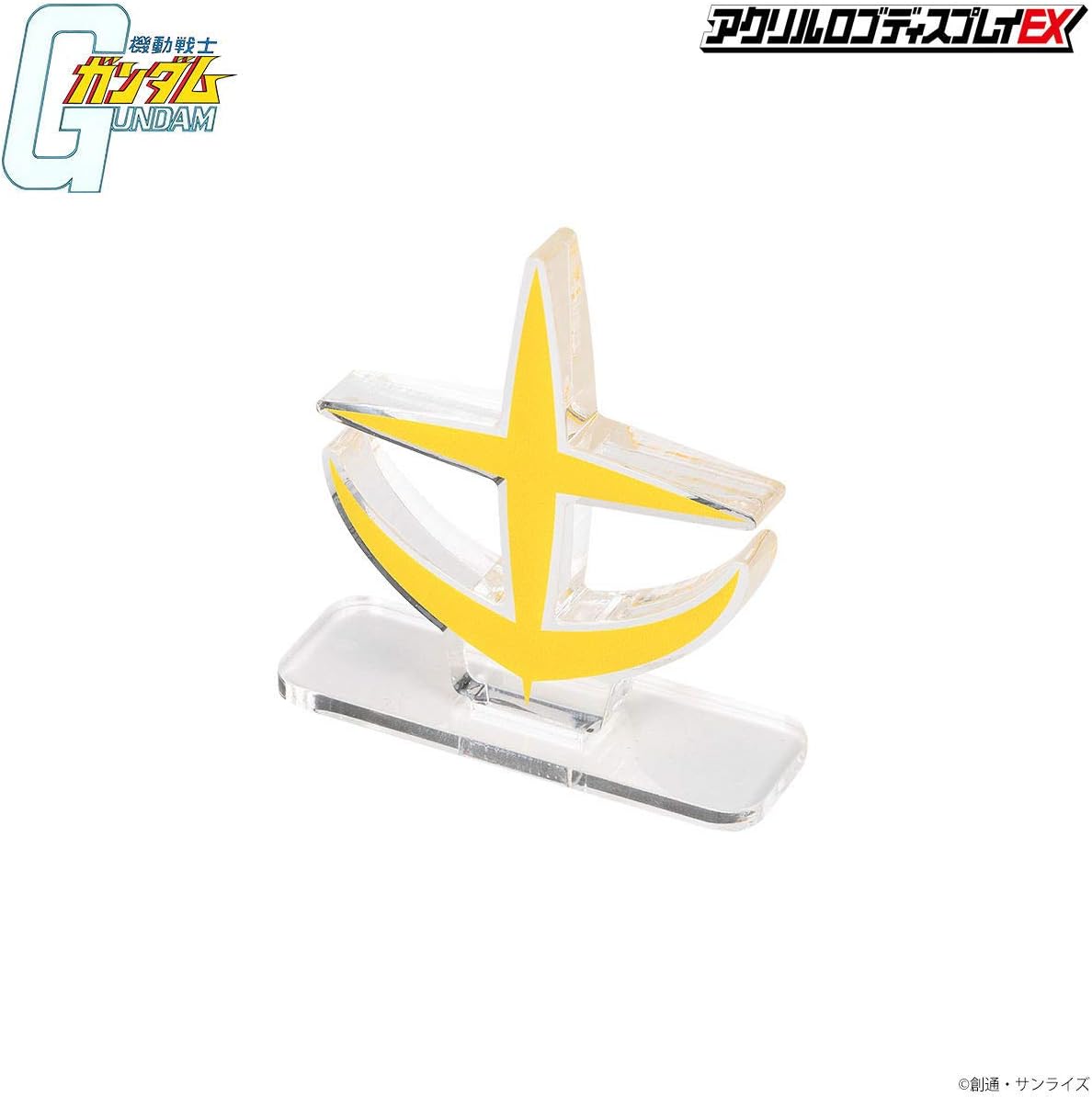 Bandai Toys - Gundam - EFSF Symbol, Acrylic Logo Display Stand