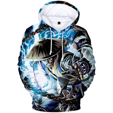 Mortal Kombat 11 Hoodies 3D Print Sweatshirt Casual Plus Size Hoody Fashion Top Cover