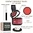 VOLLUCK Root Touch up Powder, Instant Hairline Powder for Thinning Areas and Gray Hair Coverage, Natural and Non-greasy Root Cover up for Women and Men (Red, 0.14 Ounce)