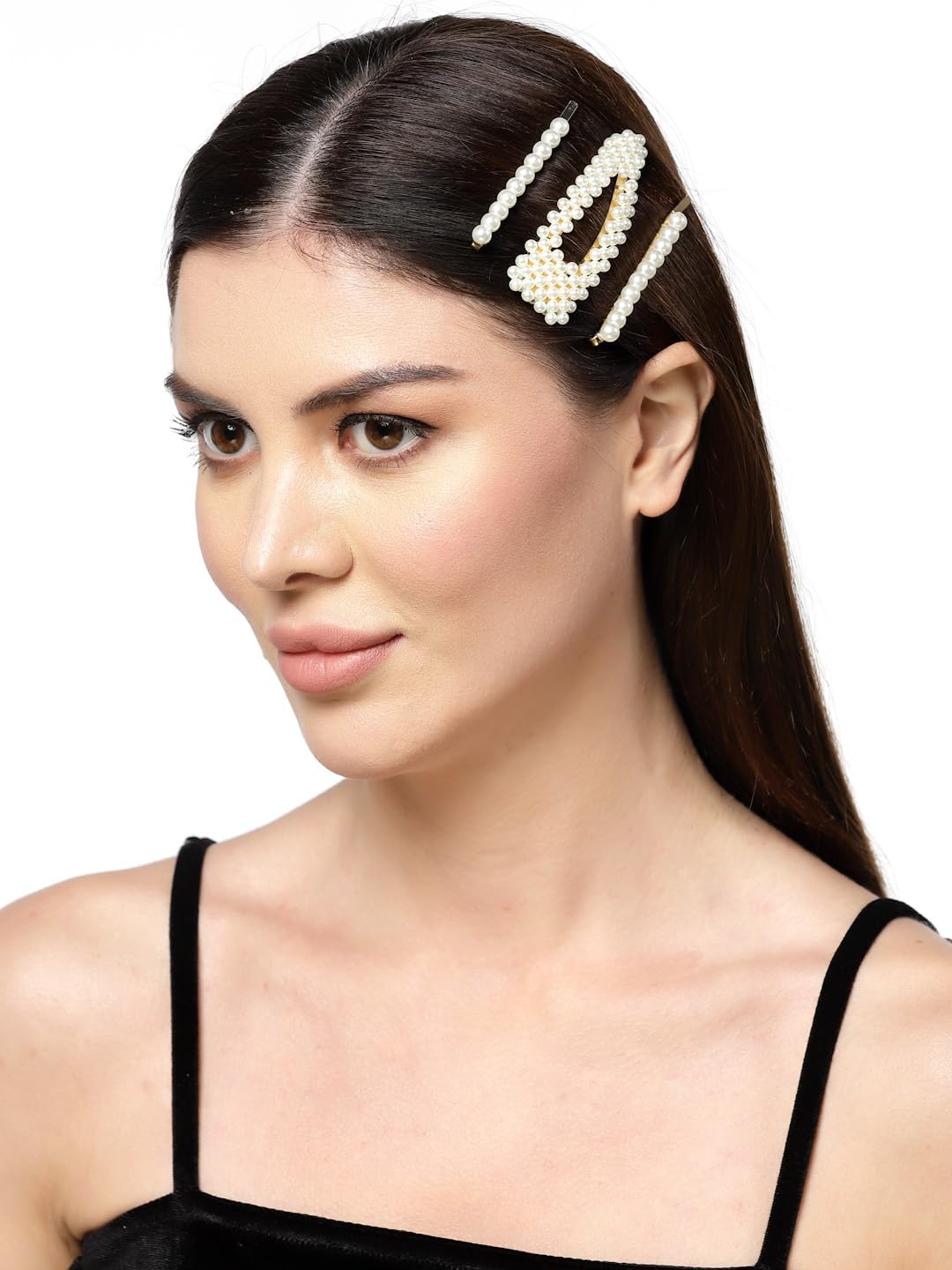 Vogue Hair Accessories Latest Style Hair Clip Pin Hair Accessories for Girls & Women (Colour:- White) (B0D499VXDH) Amazon Price History, Amazon Price Tracker