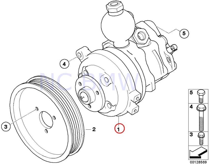 BMW Genuine Tandem Pump Automotive