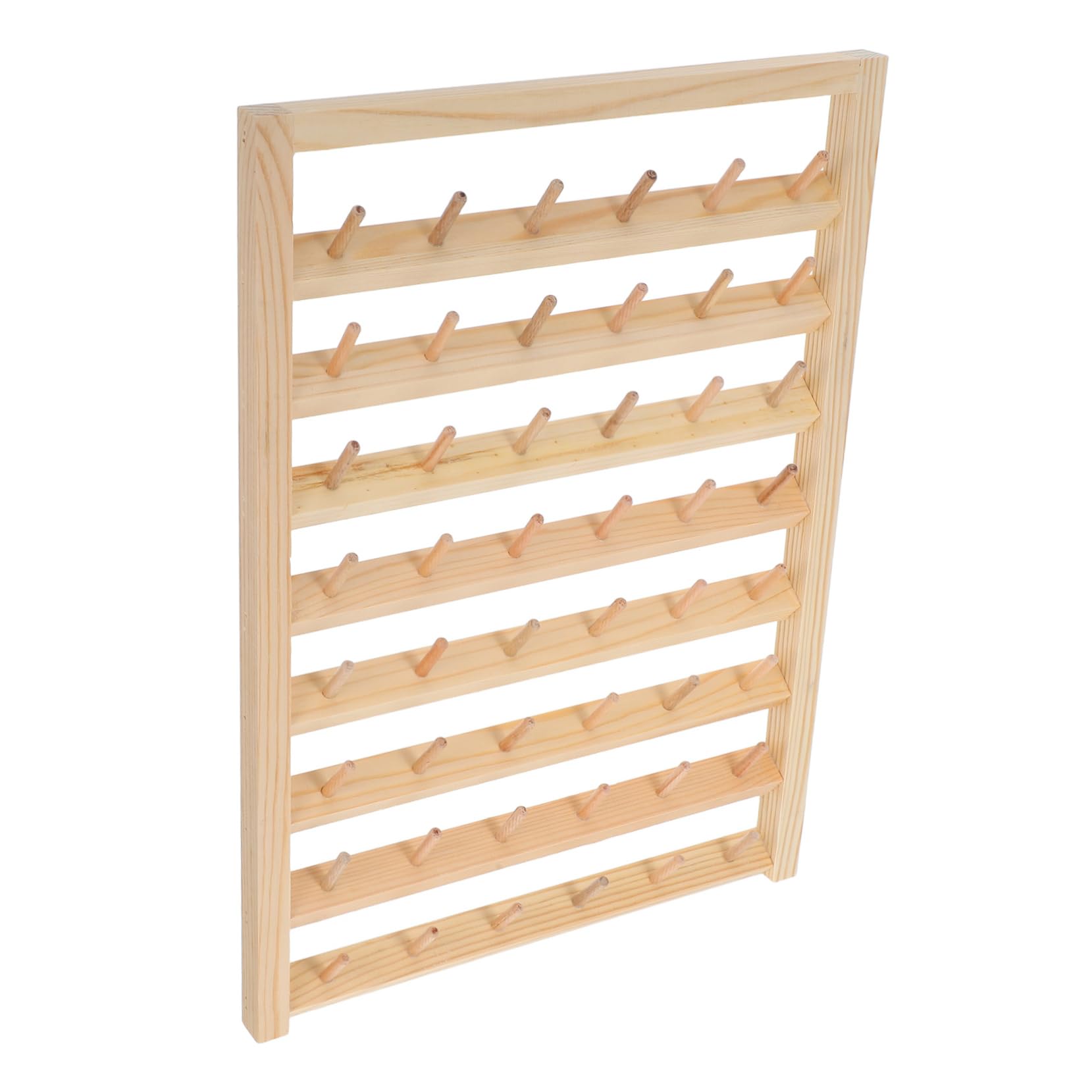 DOITOOL Portacarretes De Madera Para Soporte De Carretes Organizador De Carretes Hogar Portahilos Para Almacenamiento De De Hilo Soporte De Escritorio Para Hilo De Madera Para