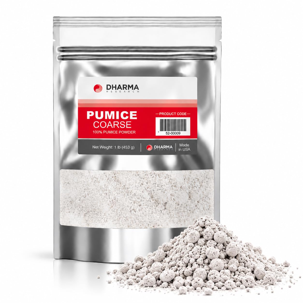 Pumice Powder Abrasive - 1 lb Bag with Scoop -8