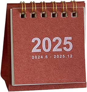 Amazon.com : Mini Desk Calendar,Small Standing Flip Small Desk Calendar ...