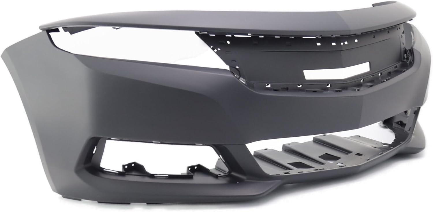 FitParts Compatible With Front Bumper Cover 2014-2019 Chevy Chevrolet Impala LS LT LTZ. New, Primed and Ready for Paint. With Fog Light Holes. GM1000946 22990032 2015 2016 2017 2018
