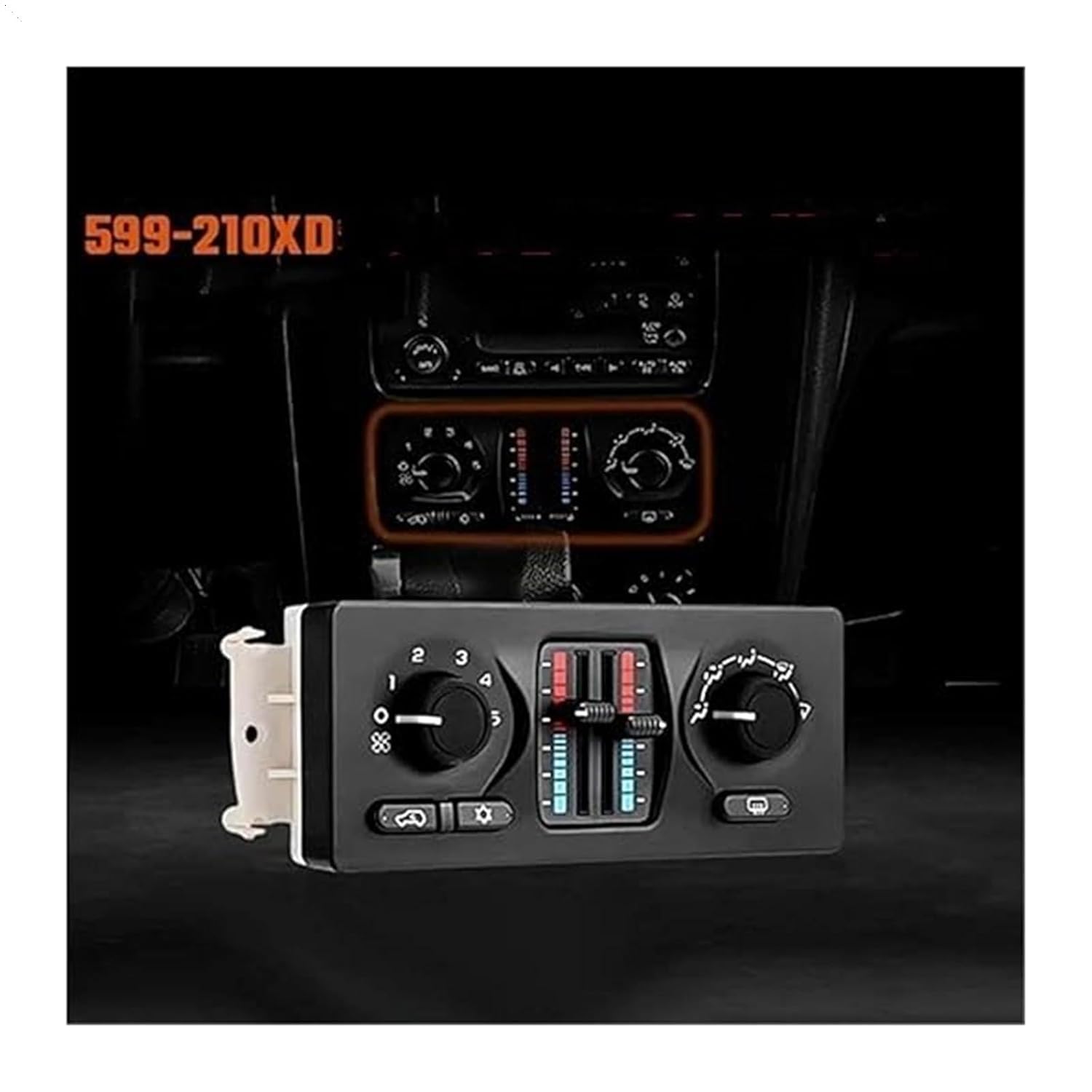 Air Conditioning Control Switch for Avalanche for Silverado 1500 2500 Hd 599-210Xd Car Climate Switch for Panel Ac System Decorate