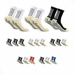 Kit Meia Antiderrapante Esportivas Tipo Proscks Unissex, Conforto, Estabilidade, Tamanho Único 35 a 44