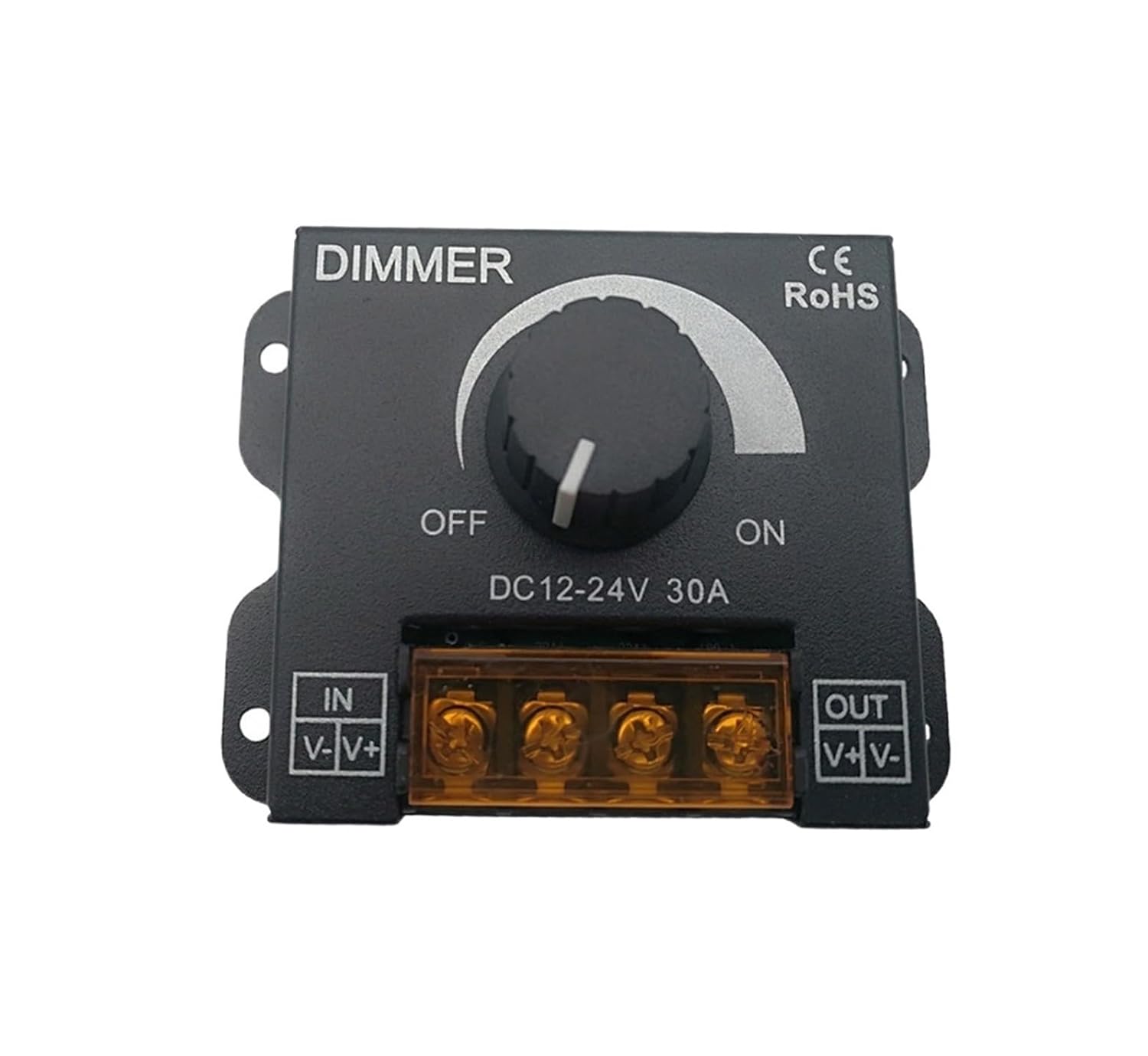 LED dimming Controller DC 12V-24V LED dimming Switch PWM Digital stepless dimming Light Strip Monochrome Light