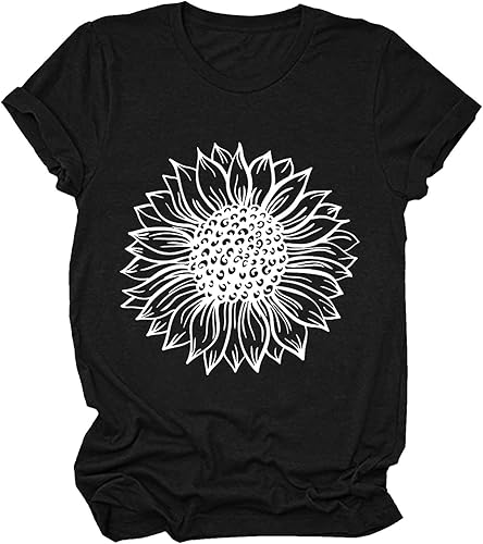 Miniatura 3 de Blusa de manga corta para mujer, camisetas para mujer, lindas camisetas con gráficos de verano para mujer, camiseta de manga corta para vacaciones