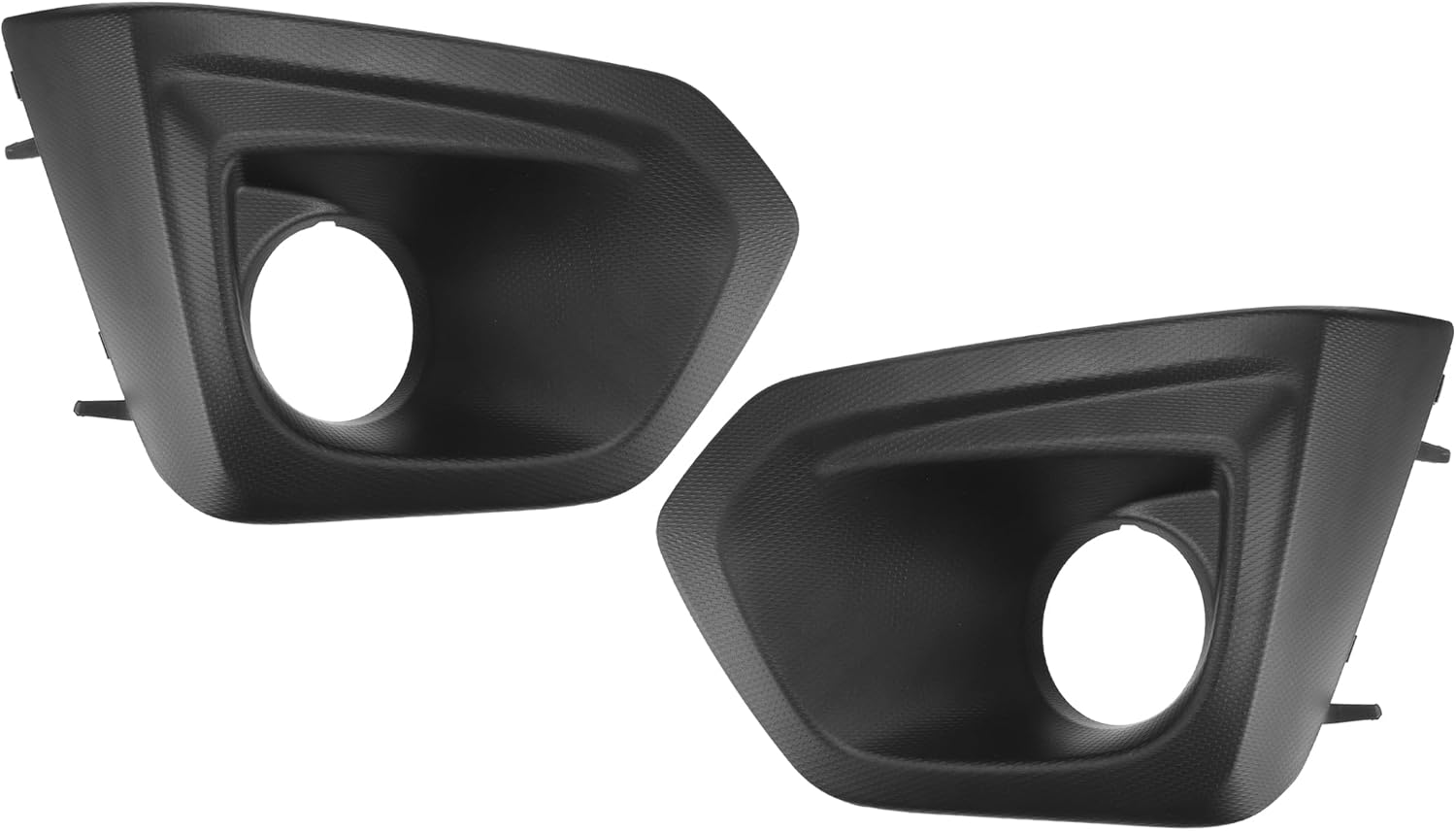 Left Right Side Fog Light Grille Cover Trim 57731FJ020 57731FJ030 for Subaru Impreza 2012 2013 2014 Black 1 Pair