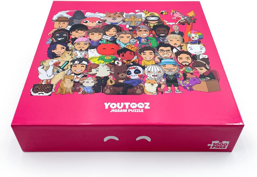 Youtooz 1,000 Piece Jigsaw Puzzle, Based on Famous Meme and Content Creator by Youtooz, Amazon Exclusive