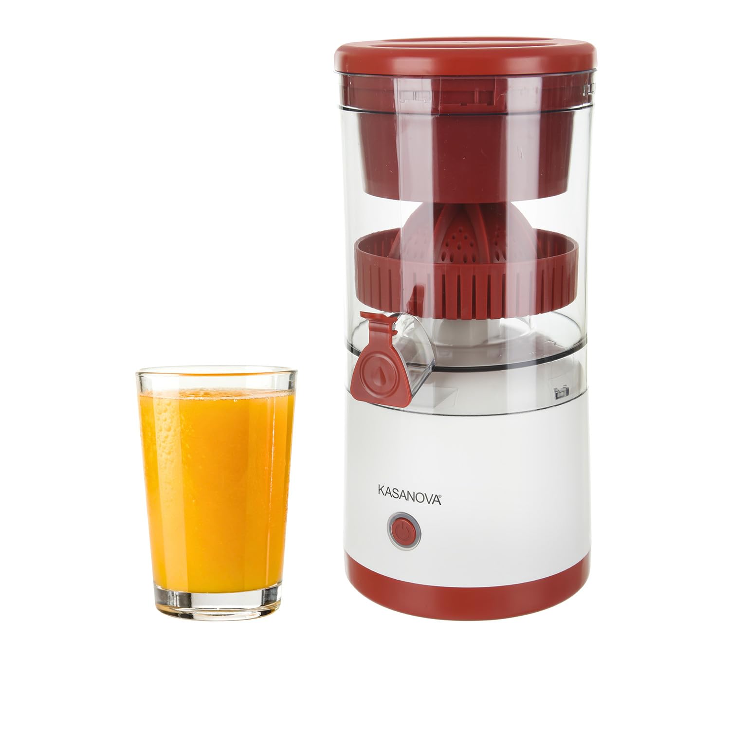 Spremiagrumi automatico senza fili rosso