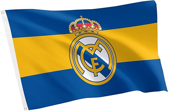 Desert Cactus Real Madrid CF Flag Los Blancos Madridistas Soccer 100% Polyester Indoor Outdoor 3x5 Feet Team Flags Flag E