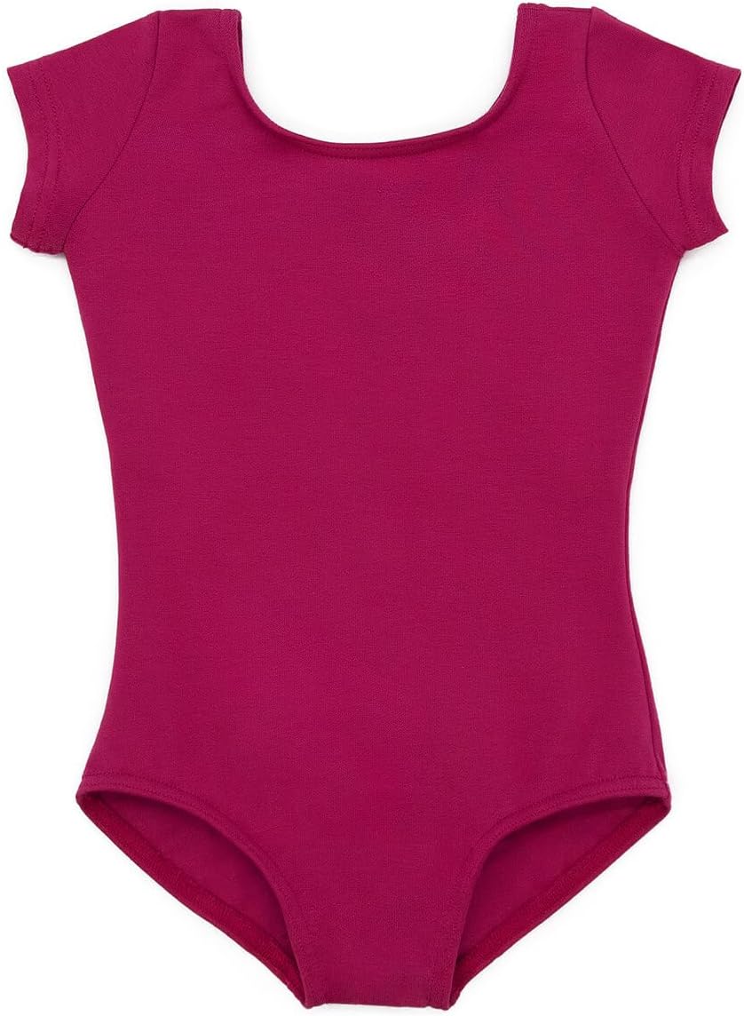 Capezio womens Cotton Classic Short Sleeve Leotard