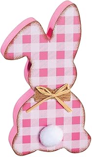 Pink Bunny Shelf Sitter by Holiday PeakTM