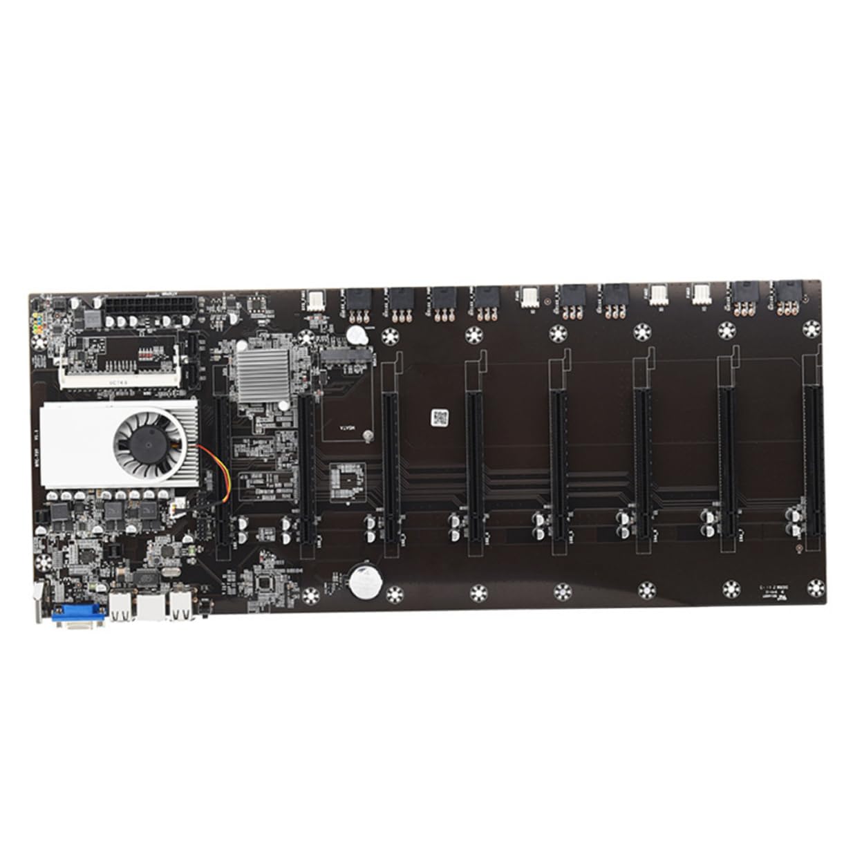 Scheda Madre Per Macchine Da Mining Con Supporto Cpu e Slot Gpu Prestazioni Elevate e Consumo Energetico Ridotto