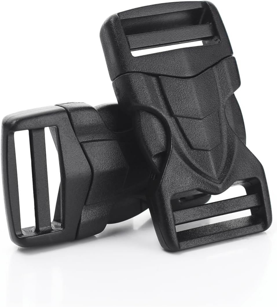 6 Pack 3/4" Buckles for Strap Quick Side Release Buckles