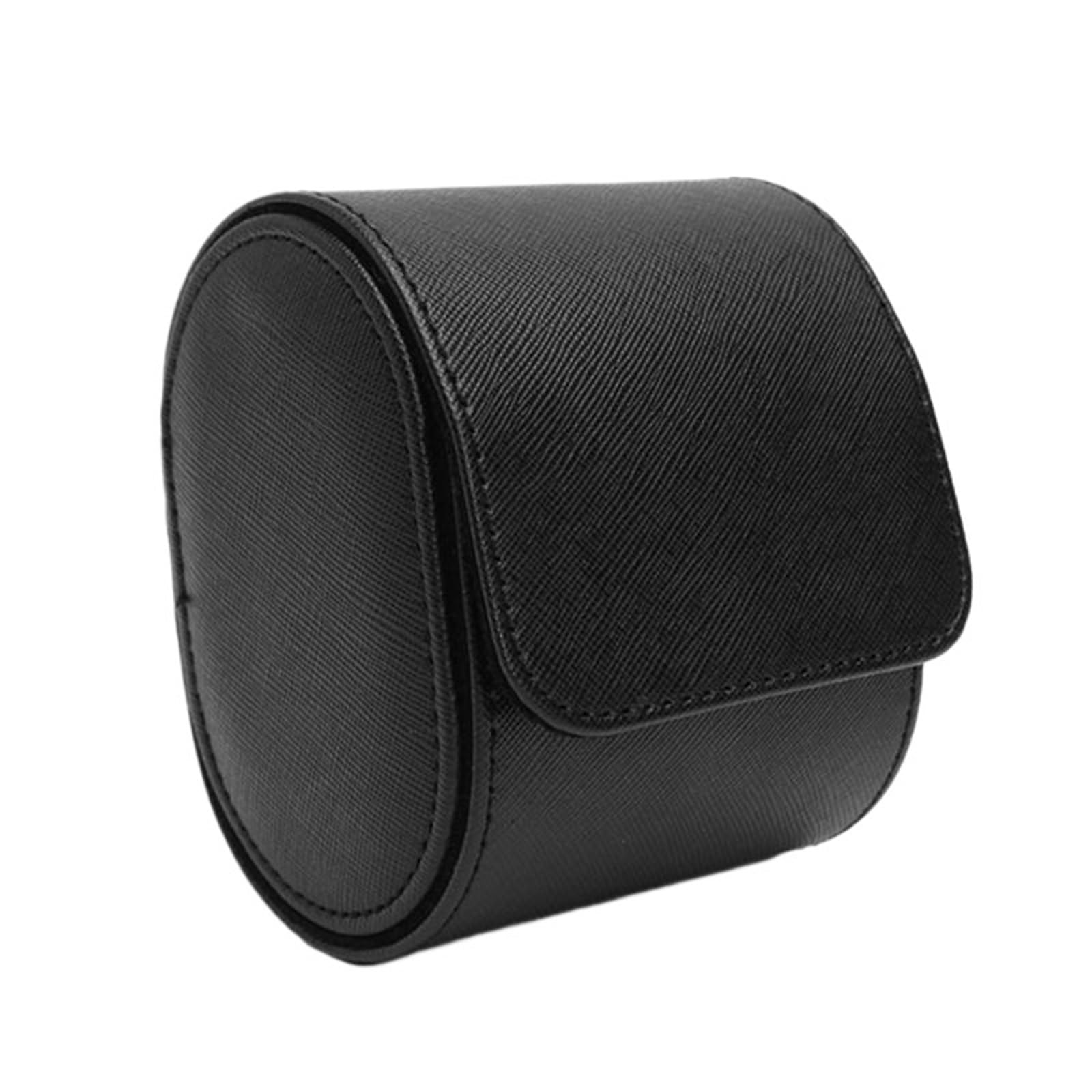 ZHSOAO 2pcs 1 Slot Watch Roll Travel Storage Box With Anti-Slide For Protection Cushion Jewelry Window for Men & Women