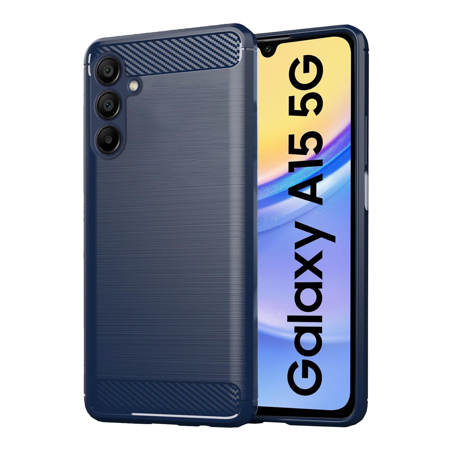 Pikkme Samsung Galaxy A15 5G Back Cover |Hybrid Shock Proof | Matte Soft Silicon Flexible | Back Case for Samsung Galaxy A15 5G (Blue) (B0CS2SWM1V) Amazon Price History, Amazon Price Tracker